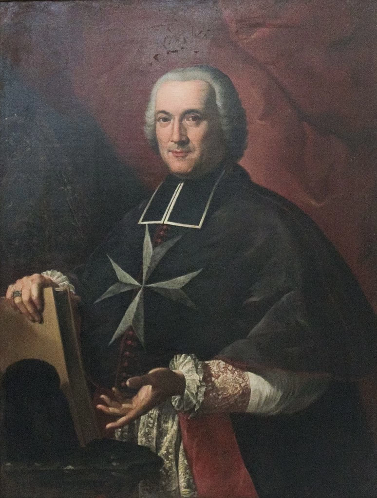 Ritratto del Gran Priore Giovanni Domenico Mainardi - Museo Nazionale di Belle Arti, La Valletta